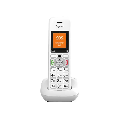 GIGASET DECT-Telefon E390 weiß GIGASET DECT-Telefon E390 weiß