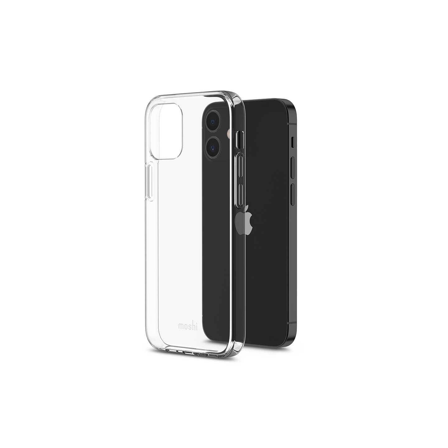 Moshi Vitros Slim Clear Case, Cover, Apple, iPhone 12 mini, Transparent
