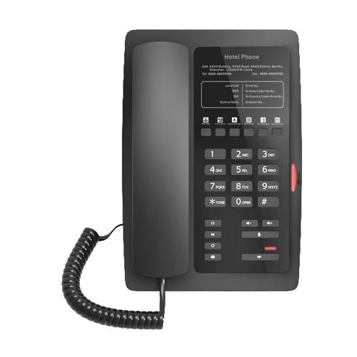 Fanvil H3W - VoIP-Telefon mit Rufnummernanzeige - SIP - RTCP - RTP - SRTP - SIP