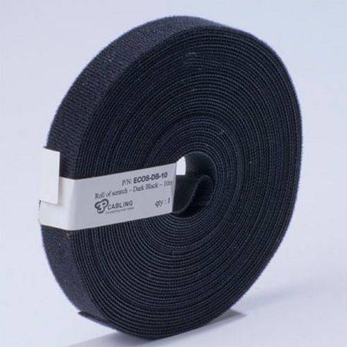 Patchsee Klettband Eco-Scratch, Breite 19 mm, L�nge 10,0 m, schwarz