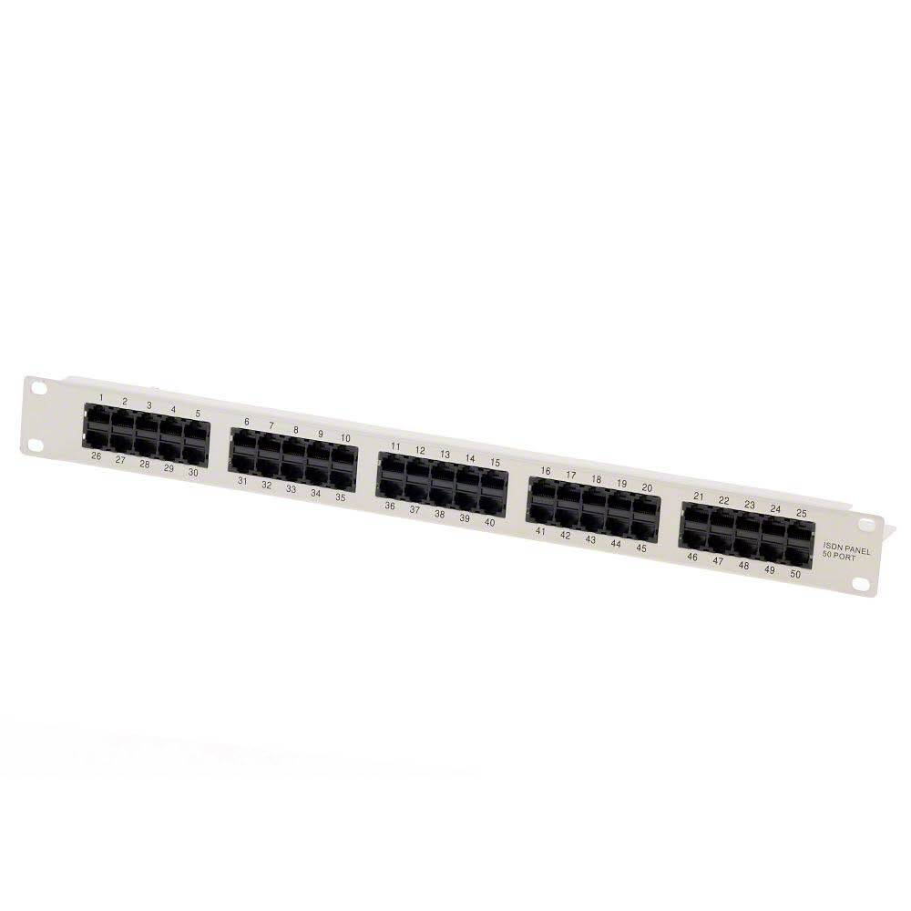 Helos ISDN Patchpanel - Patch Panel - RJ-45 (4-polig)