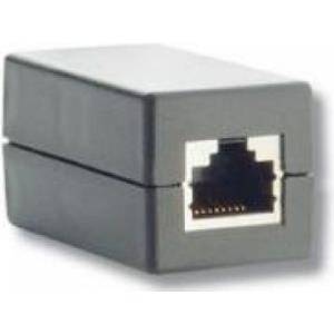 Ecolan CAT 5e Kupplung RJ45, Modularkupplung, RJ45 Verbinder Modular-Adapter RJ45 STP, Cat.5e, metallisiert, RJ45-Buchse / RJ45-Buchse, 1:1