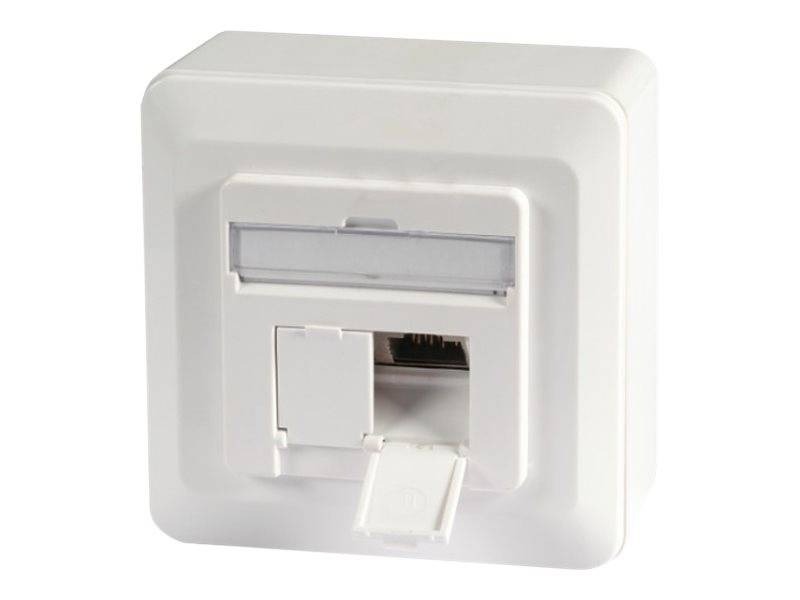 Helos - Steckdosenauslass - RJ 45 - 2 Netzwerksteckdosen
