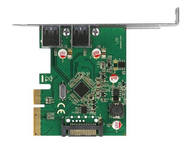 DeLock - USB-Adapter - PCIe 3.0 x4 Low-Profile