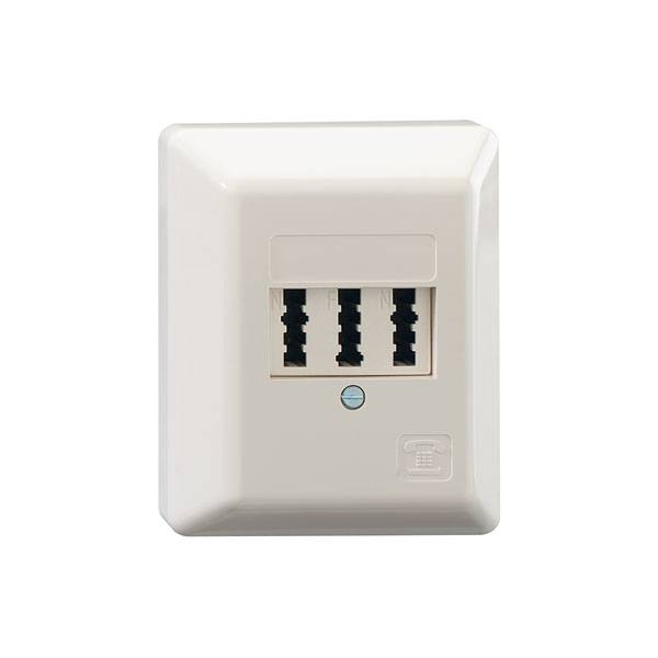 Rutenbeck 10210103 - TAE - -5 - 50 °C - Weiß - IP20 - 125 V - 1 A
