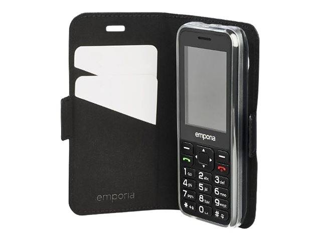 Emporia Nappa Book Case - Flip-Hülle für Mobiltelefon - Thermoplastisches Polyurethan (TPU)