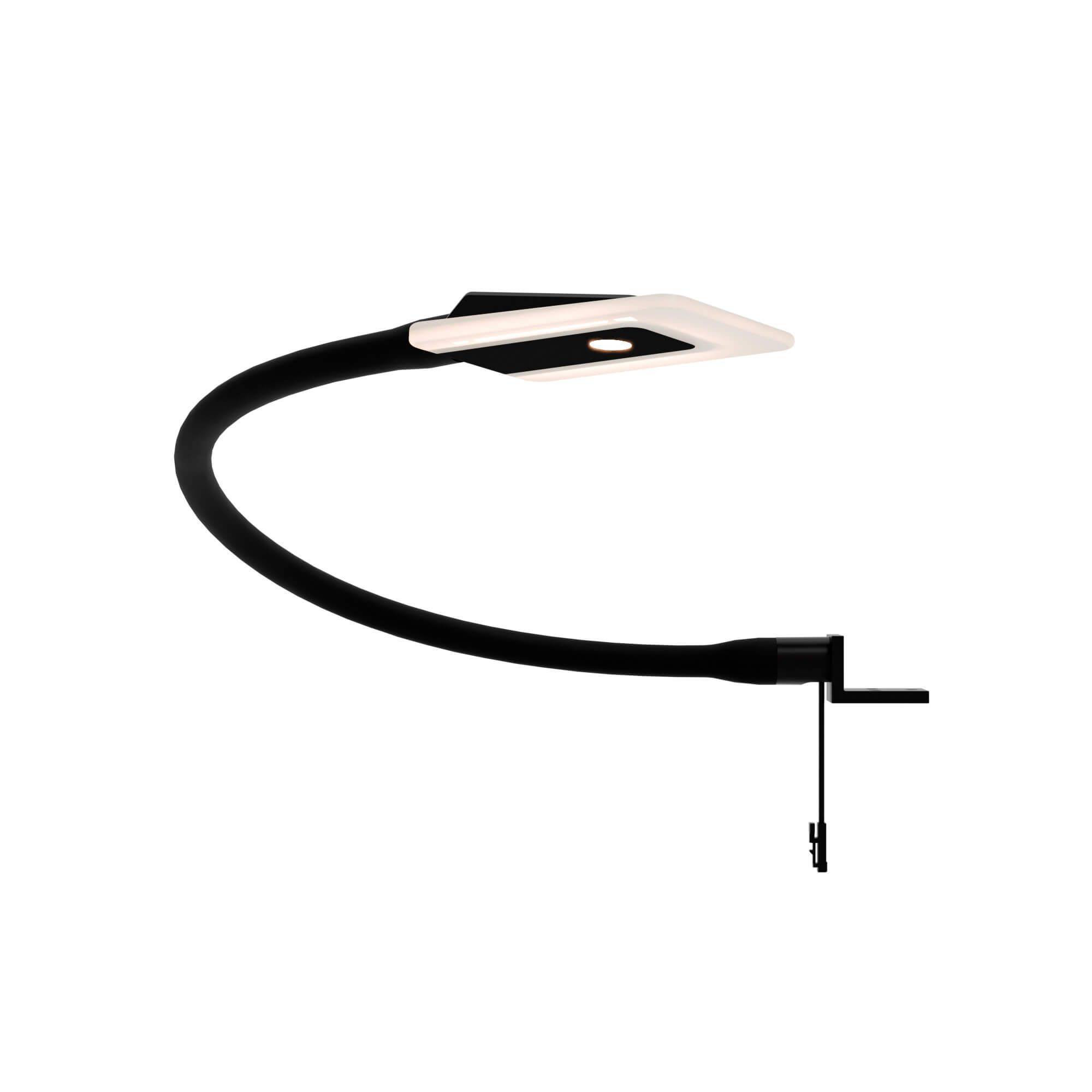 kalb | Diora LED Bettleuchte mit flexiblem Schwanenhals und Dual-Lichtfunktion Leseleuchte Nachttischlampe