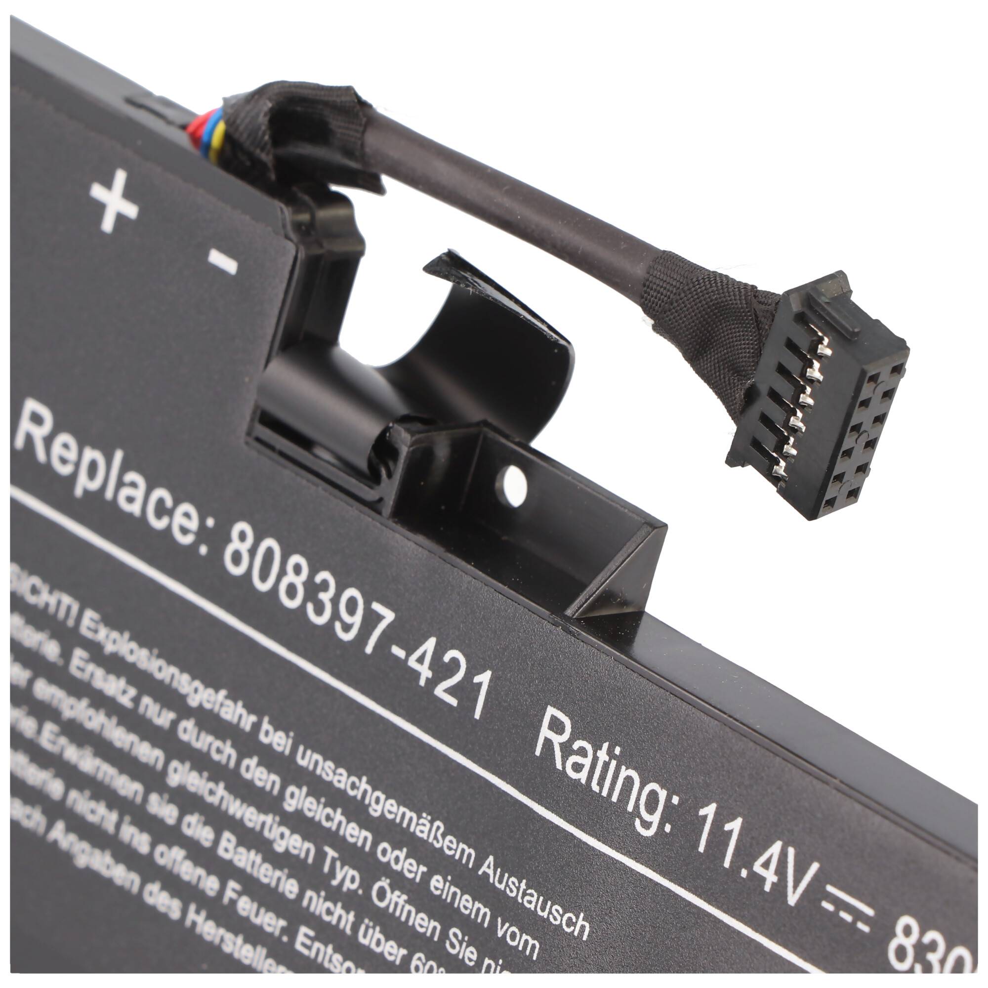 Akku passend für HP ZBook 17 G3, HSTNN-C86C, HSTNN-LB6X, AI06XL, 808397-421, 11,4V, 8300mAh