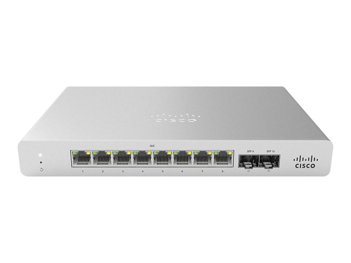 Cisco Meraki Cloud Managed MS120-8 - Switch - managed - 8 x 10/100/1000 (PoE+)