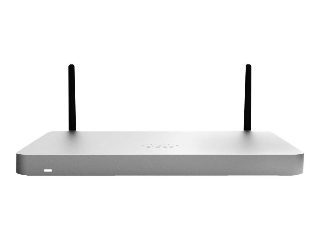 Cisco Meraki MX68W - Sicherheitsgerät - 10 Anschlüsse - GigE - Wi-Fi 5 - 2.4 GHz