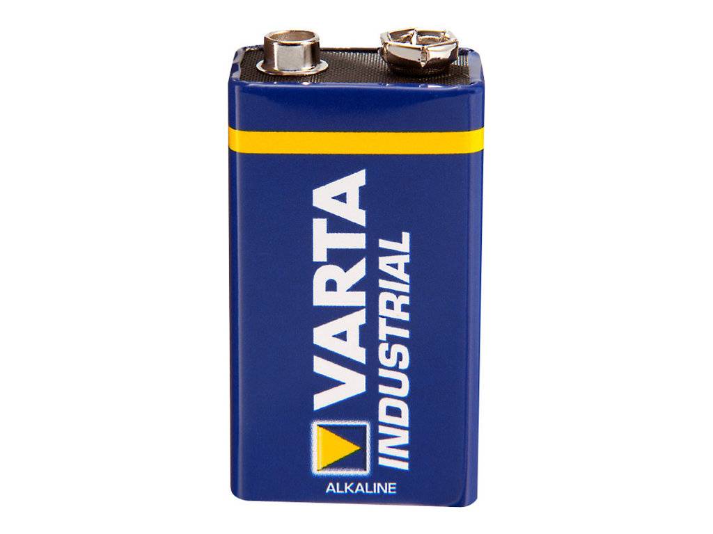 Varta Industrial - Batterie 9V - Alkalisch