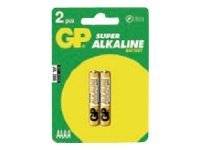 GP Super Alkaline 25A - Batterie 2 x AAAA - Alkalisch