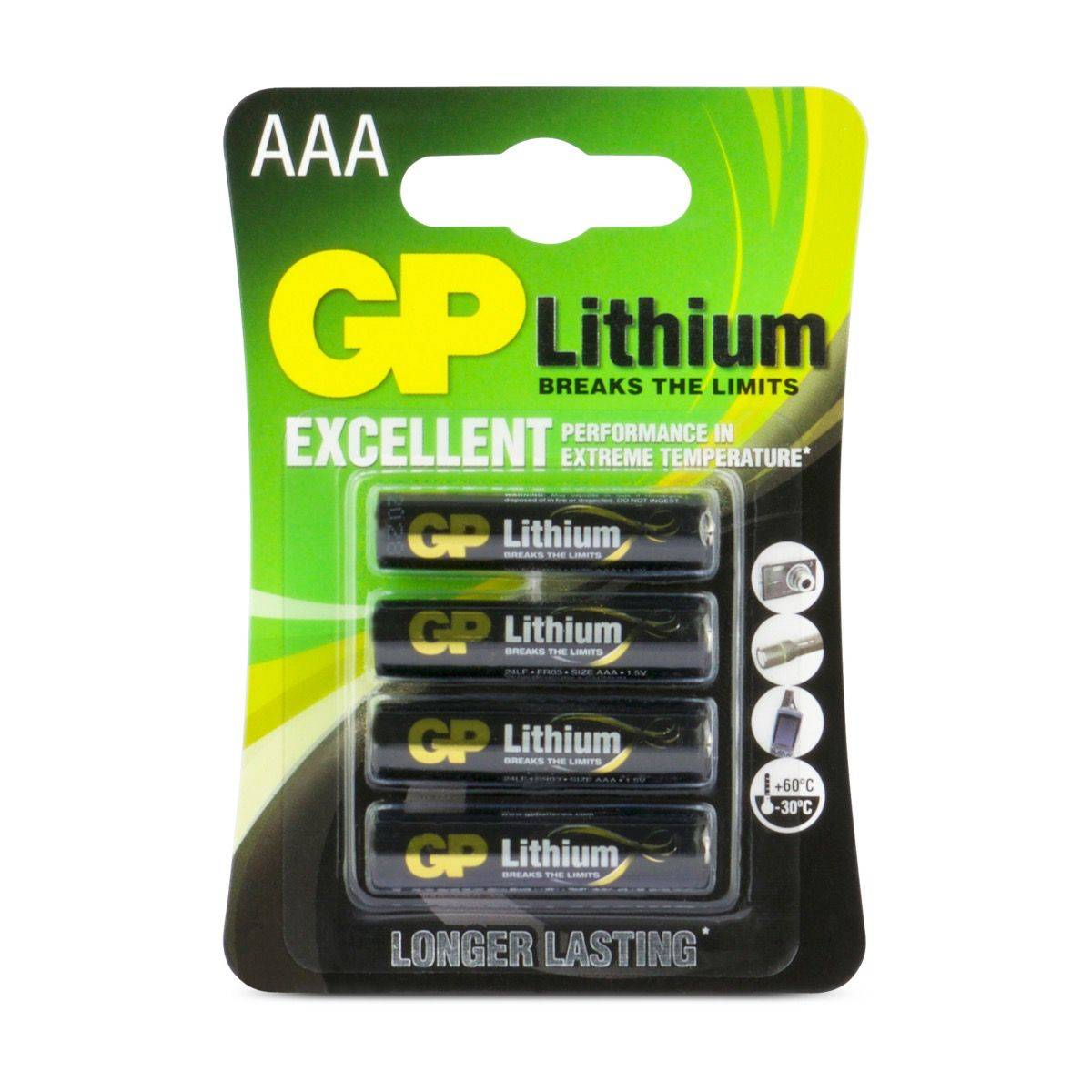 GP Primary Lithium 24LF - Batterie 4 x AA-Typ