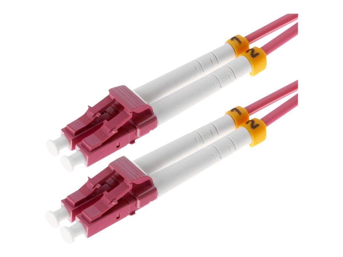 Helos - Patch-Kabel - LC Multi-Mode (M) zu LC Multi-Mode (M)
