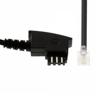 Helos - Telefonkabel - TAE-F (M) bis RJ-12 (M)