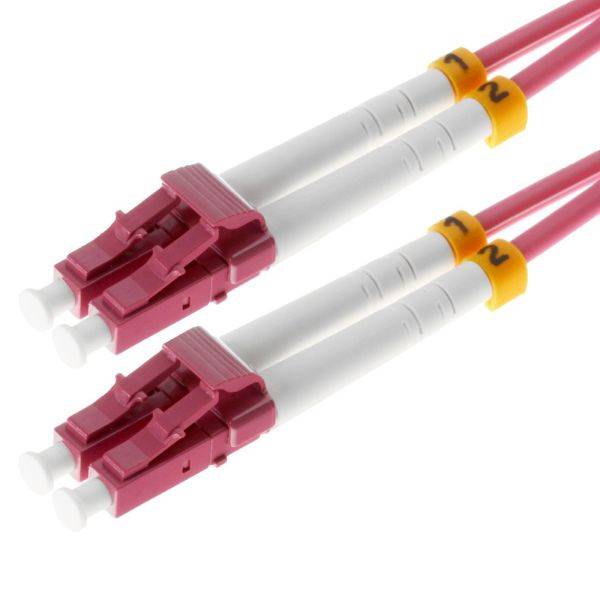 Helos - Patch-Kabel - LC Multi-Mode (M) bis LC Multi-Mode (M)