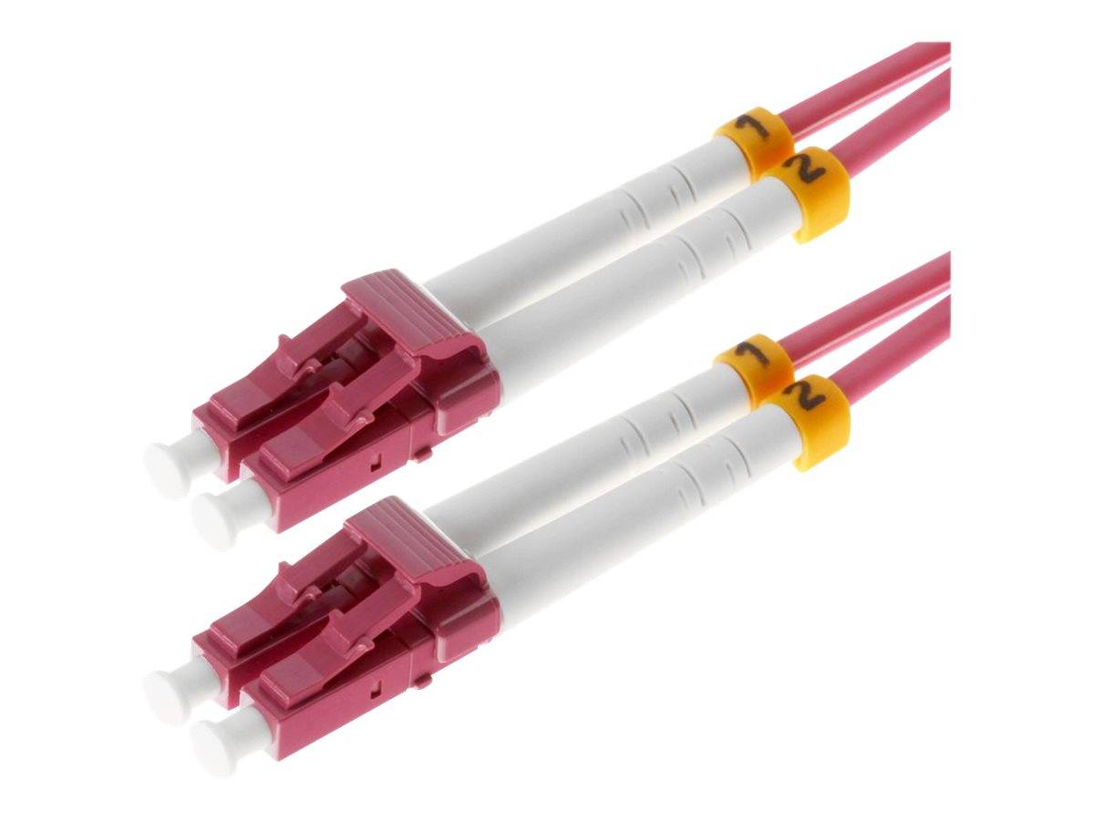 Helos - Patch-Kabel - LC Multi-Mode (M) bis LC Multi-Mode (M)