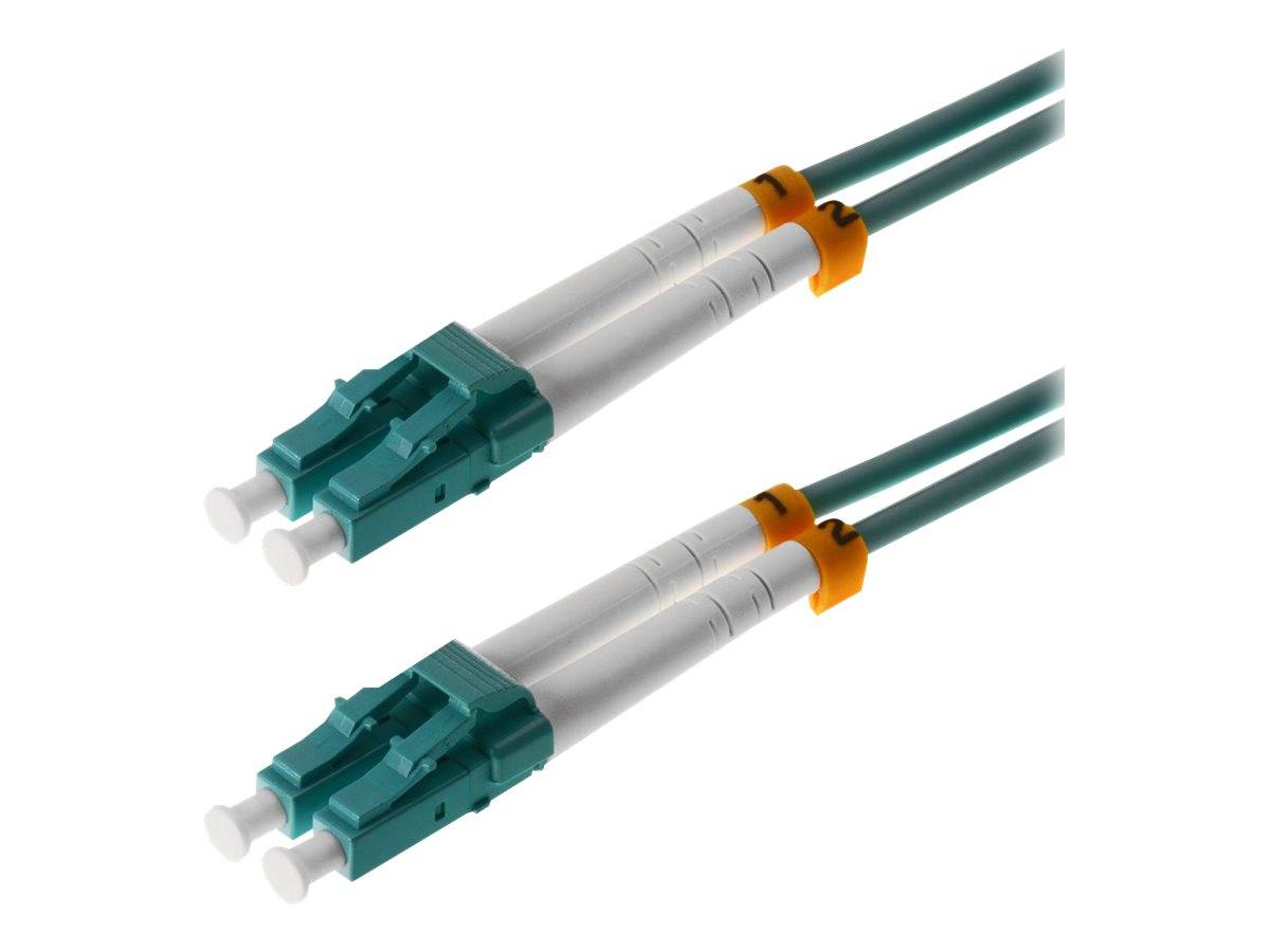 Helos - Patch-Kabel - LC Multi-Mode (M) bis LC Multi-Mode (M)