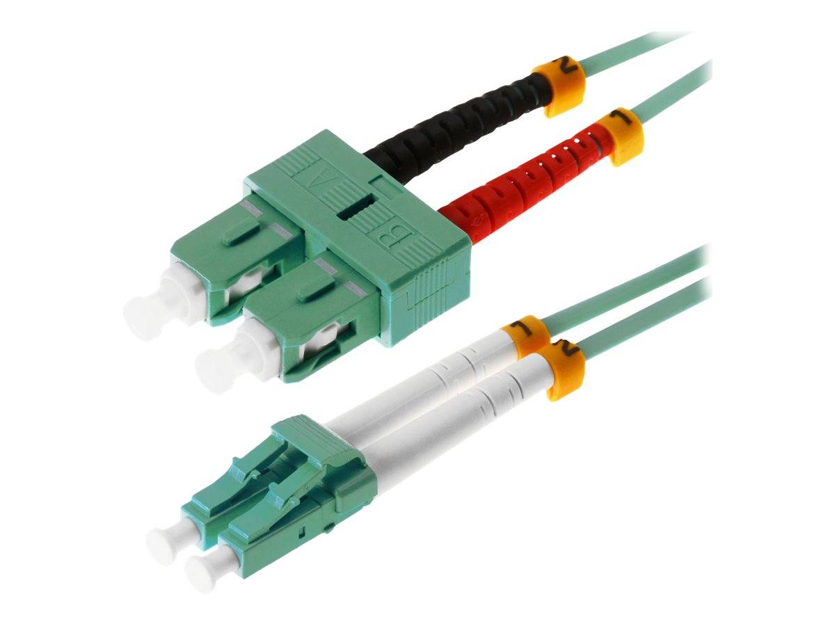 Helos - Patch-Kabel - LC Multi-Mode (M) zu SC multi-mode (M)