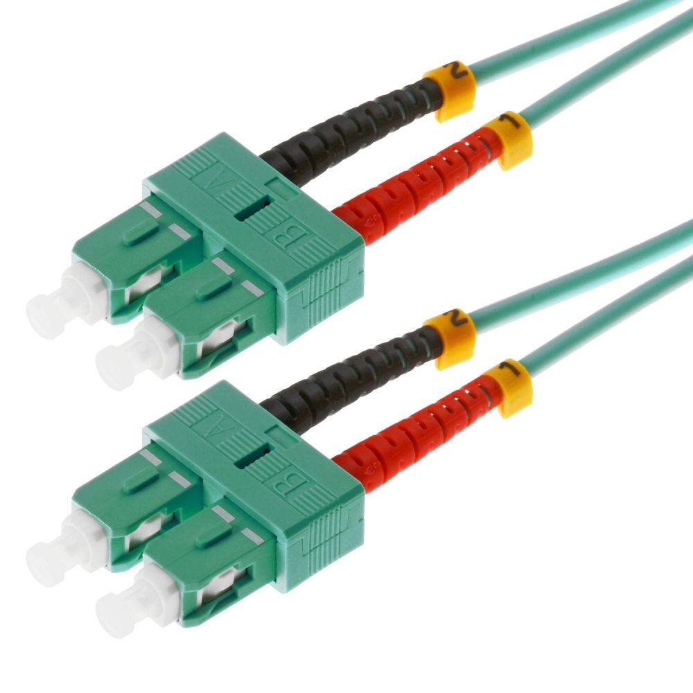 Helos - Patch-Kabel - SC multi-mode (M) bis SC multi-mode (M)