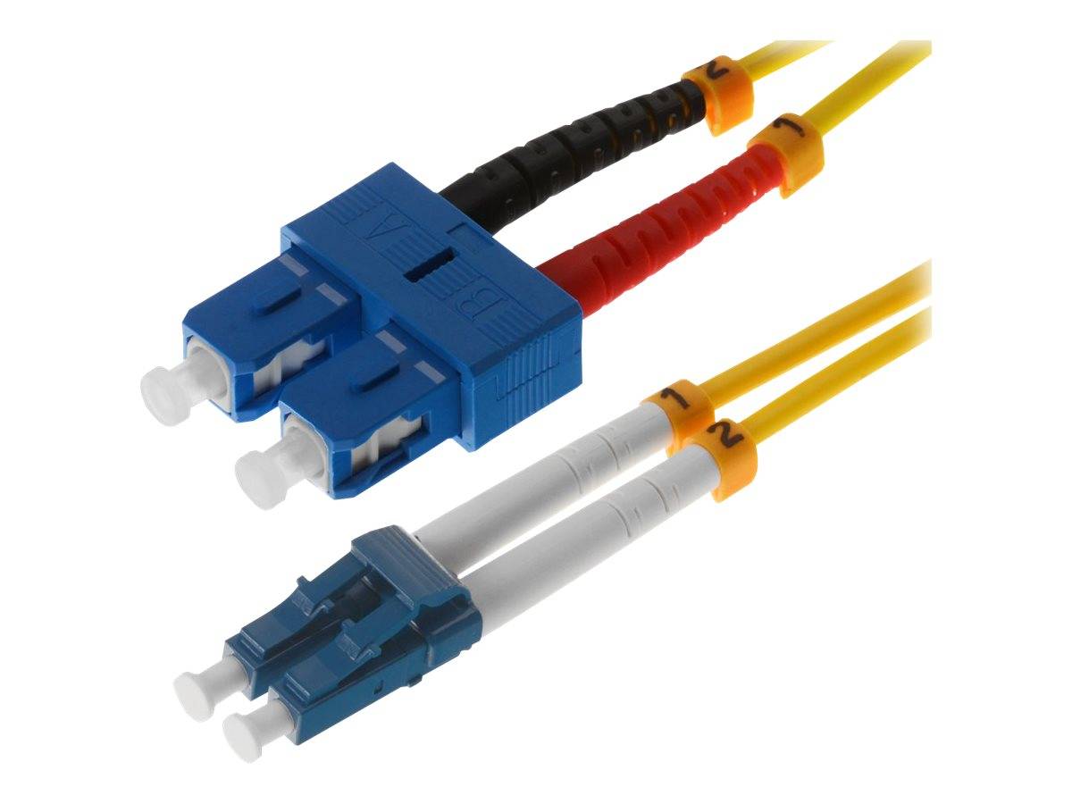 Helos - Patch-Kabel - LC Single-Modus (M) bis SC Single-Modus (M)