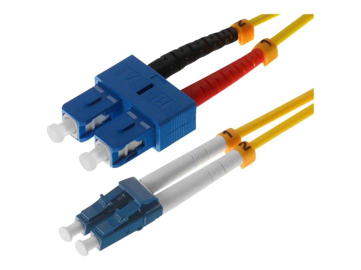 Helos - Patch-Kabel - LC Single-Modus (M) bis SC Single-Modus (M)