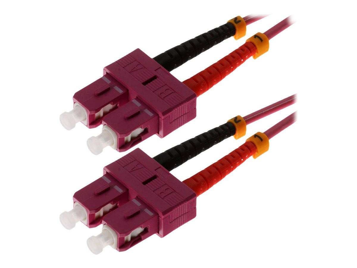Helos - Patch-Kabel - SC multi-mode (M) zu SC multi-mode (M)