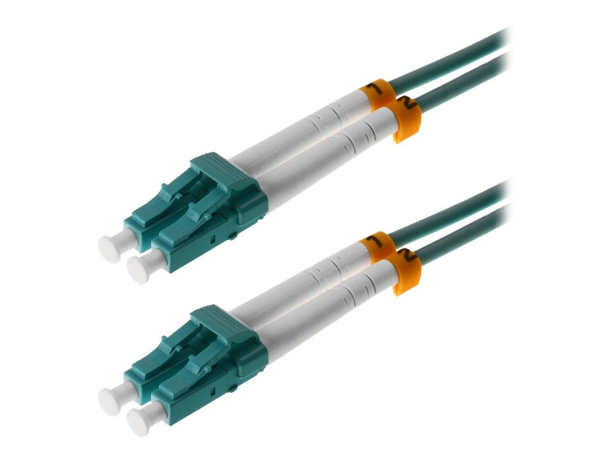 Helos - Patch-Kabel - LC Multi-Mode (M) bis LC Multi-Mode (M)