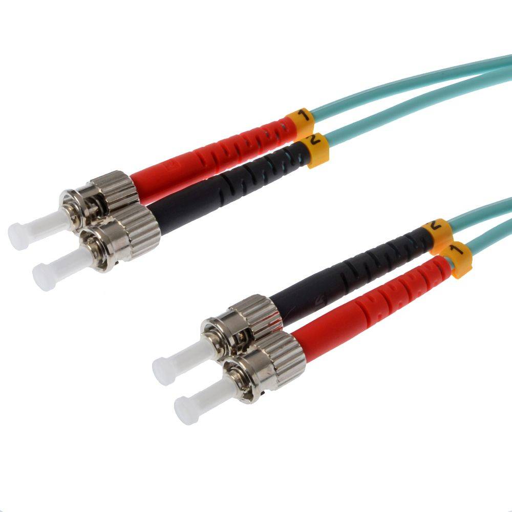 Helos - Patch-Kabel - ST multi-mode (M) bis ST multi-mode (M)