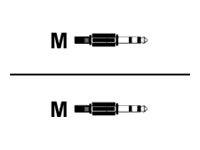 Helos Premium - Audiokabel - Mini-Stecker männlich bis Mini-Stecker männlich