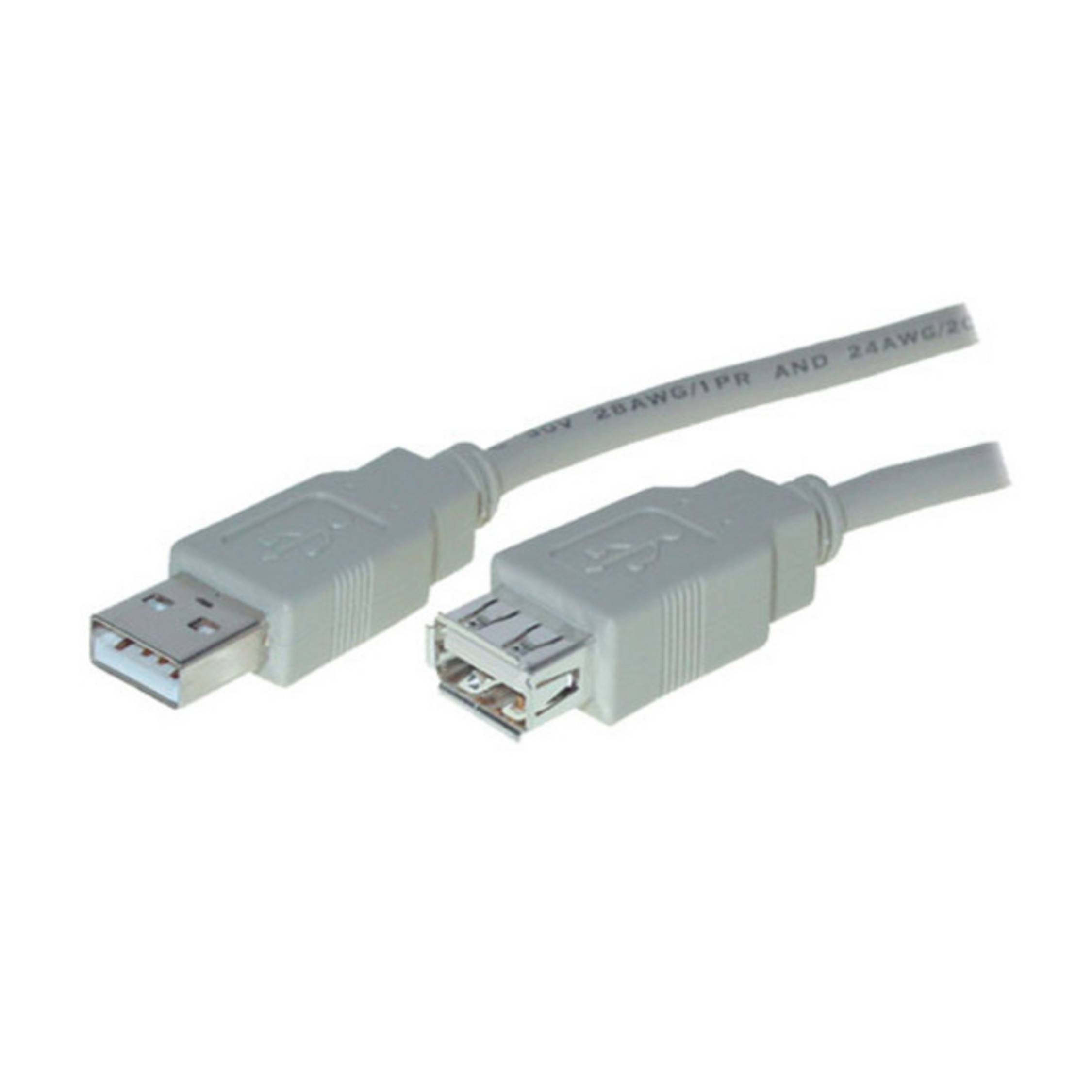 USB High Speed Verlängerung A Stecker / A Buchse USB 2.0, 1,0m