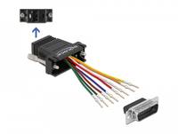 DeLOCK - Netzwerkadapter - DB-15 (M) bis RJ-45 (W)
