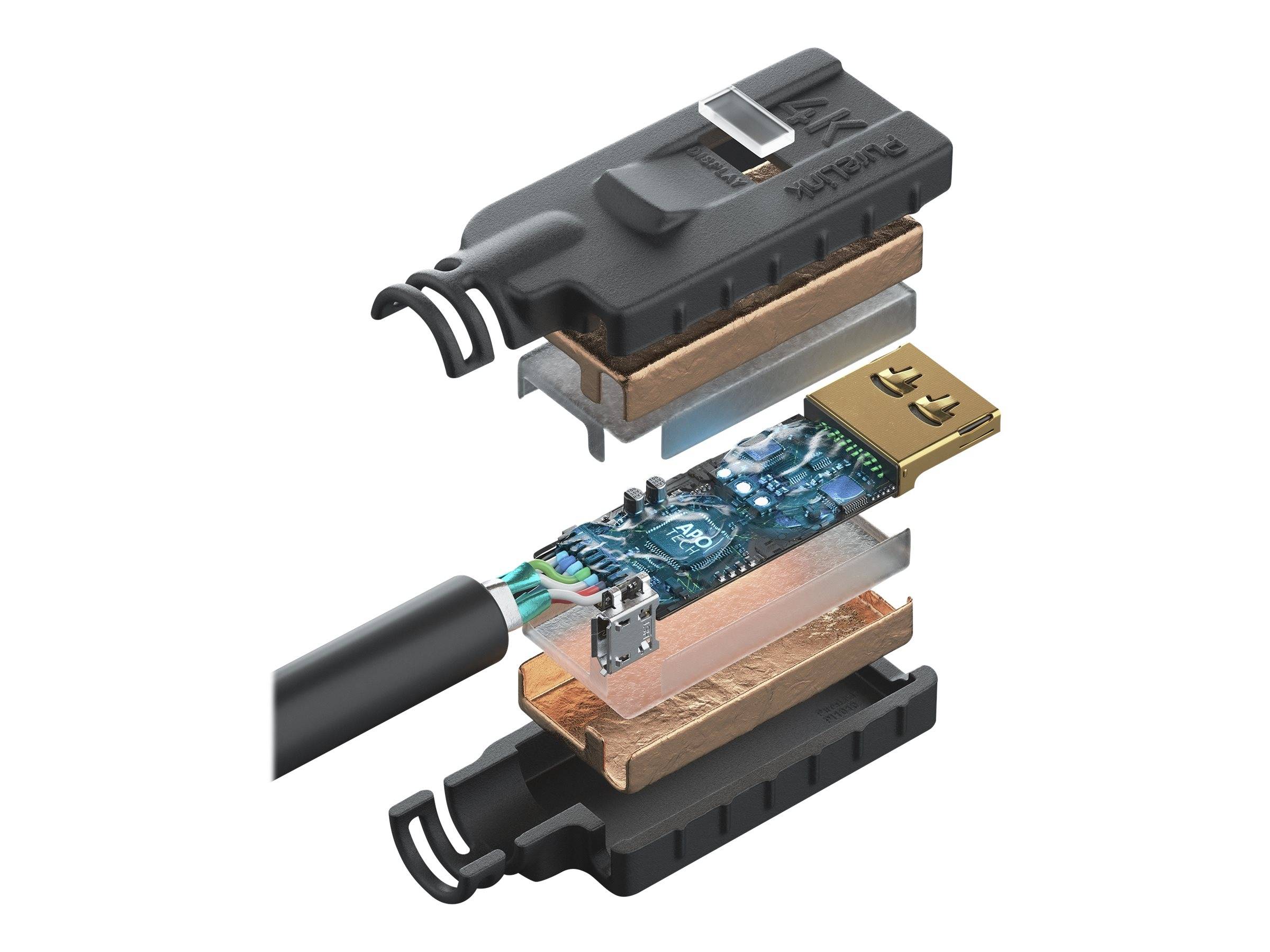 PURELINK - OneAV PI2010-200 - HDMI-Kabel mit Ethernet - HDMI männlich zu HDMI männlich