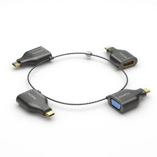PureLink IQ Adapterring, USB-C an HDMI / DisplayPort / Mini DisplayPort / VGA, 4K
