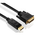 PureLink PI5200-030, 3 m, DisplayPort, DVI, Gold, Kupfer, Schwarz