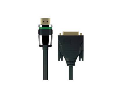 PureLink ULS1300-010, 1 m, HDMI, DVI-D, Männlich, Männlich, Gold