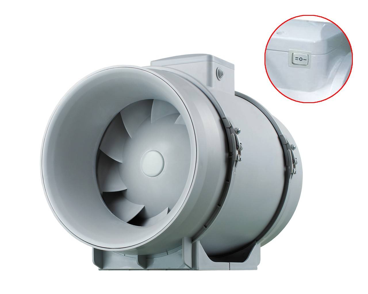 Rohrventilator Lüfter TT Pro 315 Serie bis 2050 m³/h - TT Pro 315 V