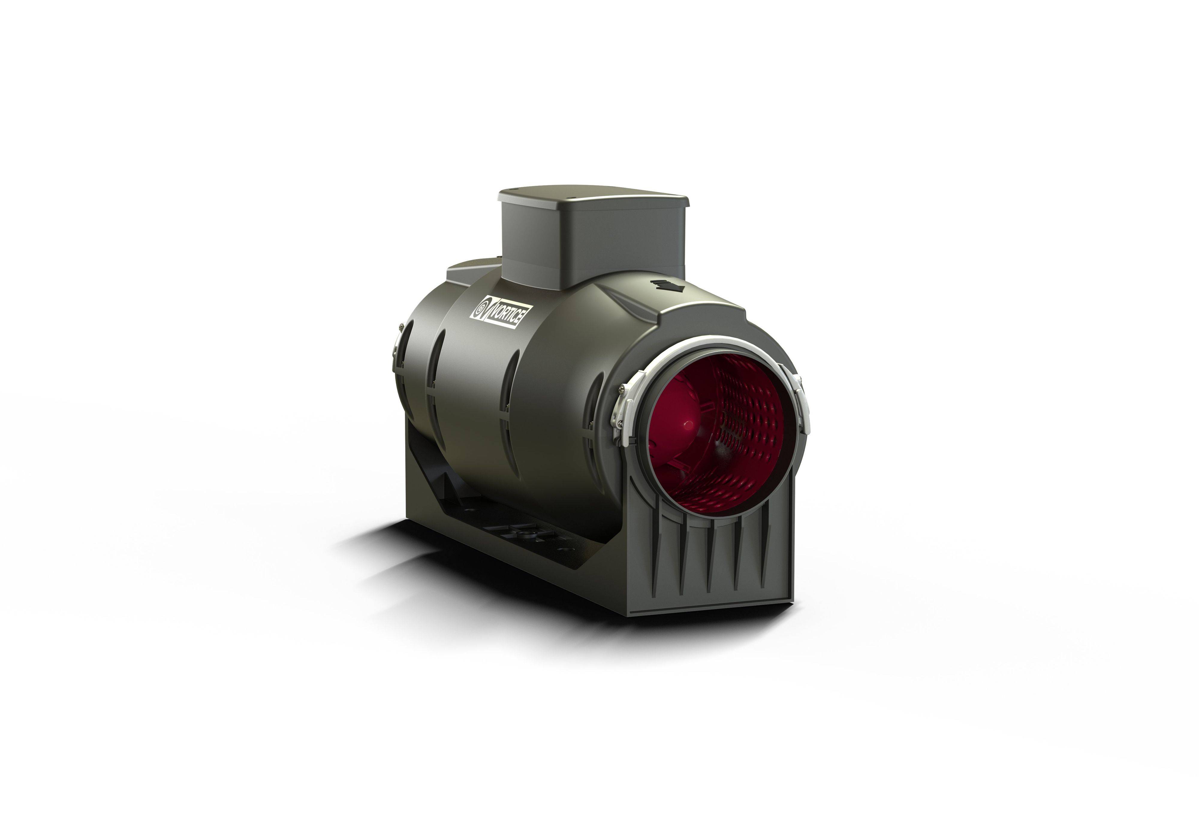 Schallgedämmter Rohrlüfter Lineo 100 Quiet