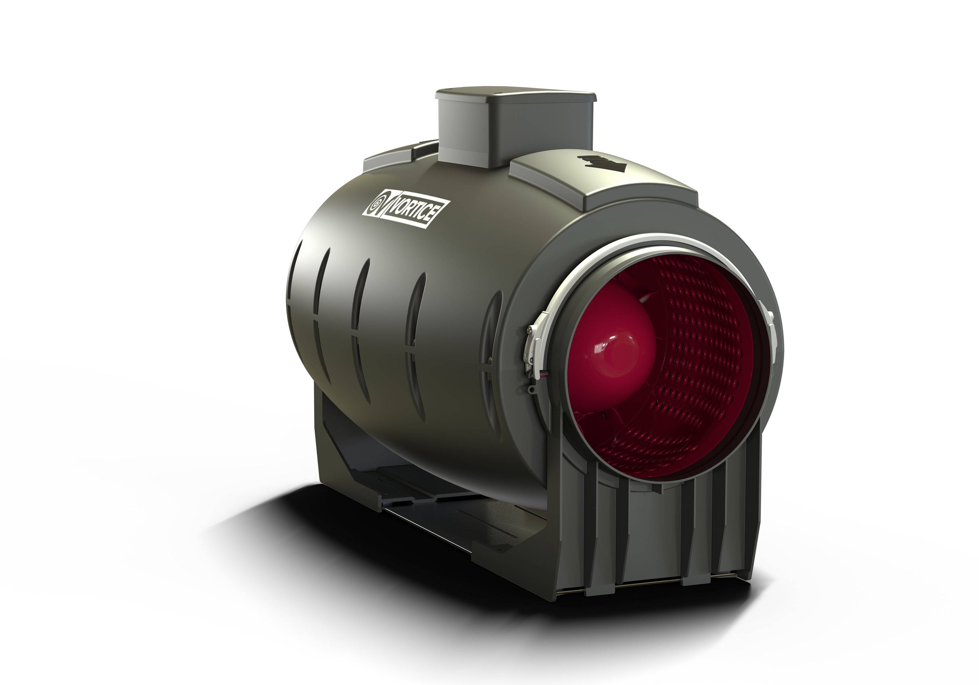 Schallgedämmter Rohrlüfter Lineo 200 Quiet