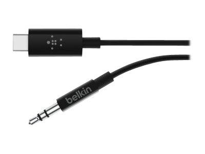 Belkin RockStar - Audiokabel - 24 pin USB-C männlich zu mini-phone stereo 3.5 mm männlich
