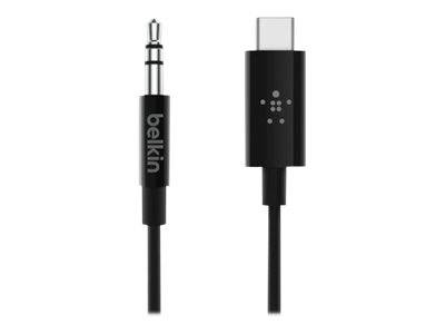 Belkin RockStar - Audiokabel - 24 pin USB-C männlich zu mini-phone stereo 3.5 mm männlich