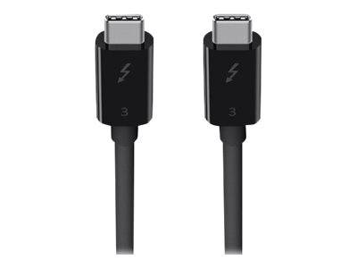 Belkin Thunderbolt 3 - Thunderbolt-Kabel - 24 pin USB-C (M)