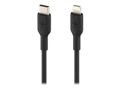 Belkin BOOST CHARGE - Lightning-Kabel - USB-C männlich bis Lightning männlich - 1 m - Schwarz - USB-Stromversorgung (18 W)