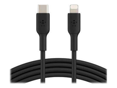 Belkin BOOST CHARGE - Lightning-Kabel - USB-C männlich bis Lightning männlich - 1 m - Schwarz - USB-Stromversorgung (18 W)
