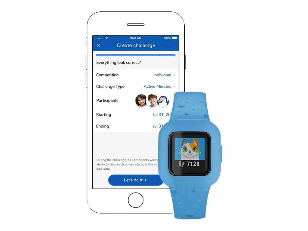 Garmin vivofit jr. 3 - Aktivitätsmesser mit Band
