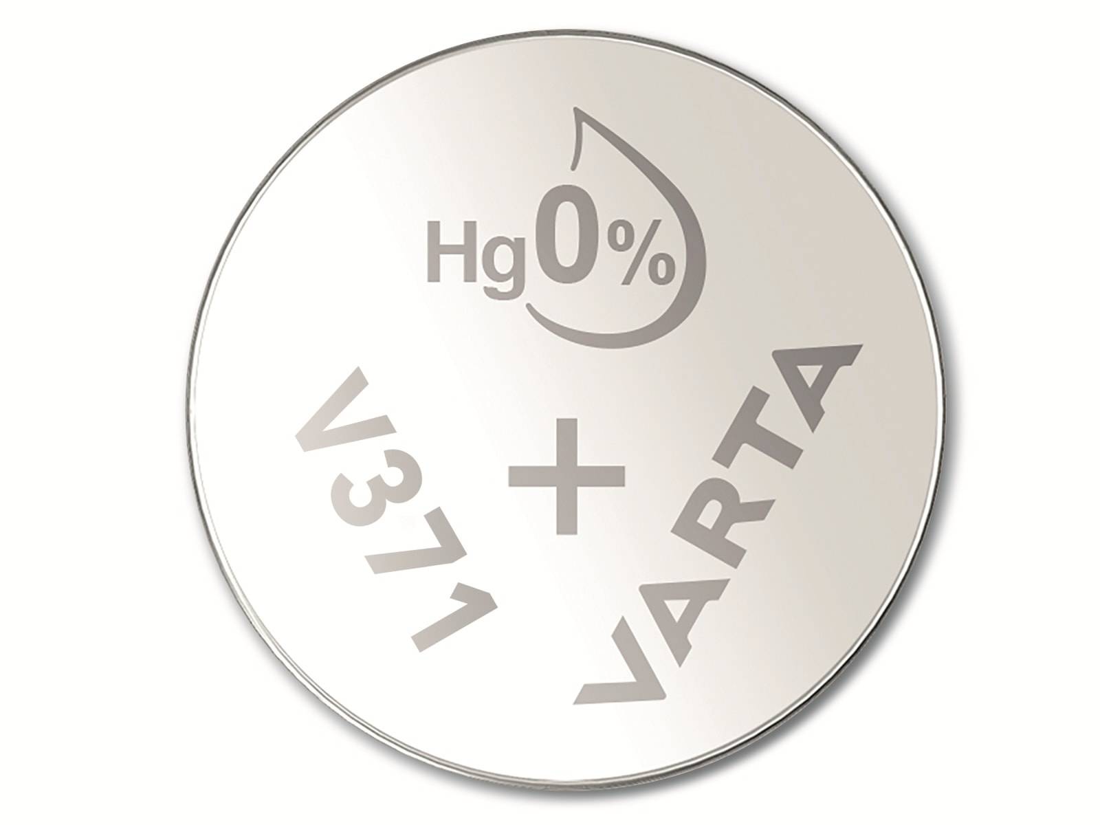 Varta Knopfzelle 371 1.55V 30 mAh Silberoxid SILVER Coin V371/SR69 Bli 1