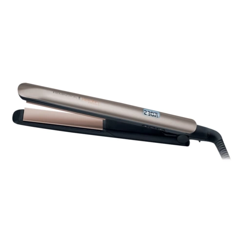 Remington Keratin Glätteisen (hochwertige Keratinkeramikbeschichtung angereichert mit Mandelöl) LCD-Display Remington Keratin Glätteisen (hochwertige Keratinkeramikbeschichtung angereichert mit Mandelöl) LCD-Display