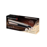 Remington Keratin Glätteisen (hochwertige Keratinkeramikbeschichtung angereichert mit Mandelöl) LCD-Display Remington Keratin Glätteisen (hochwertige Keratinkeramikbeschichtung angereichert mit Mandelöl) LCD-Display