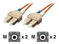 equip - Patch-Kabel - SC multi-mode (M) zu SC multi-mode (M)