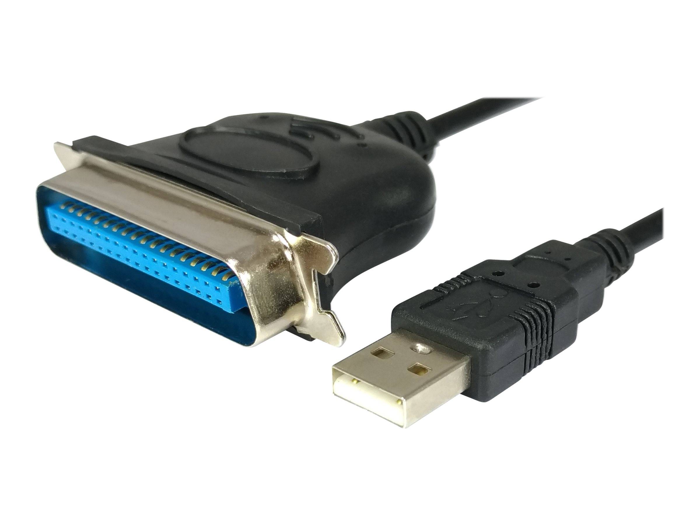 Equip - USB-/Parallelkabel - USB (M) zu Centronics 36-Polig (M)